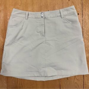 Tan Slazenger skirt size 6